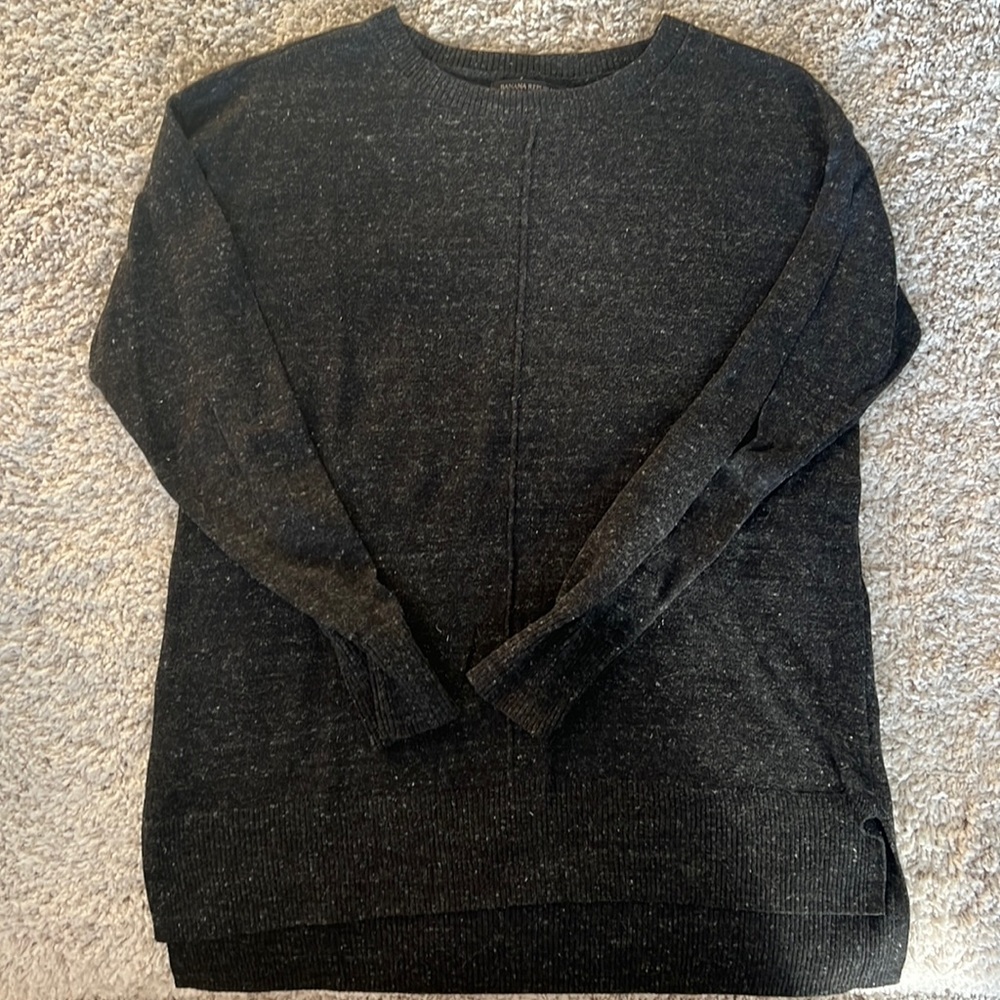 Banana Republic Grey Tunic Sweater